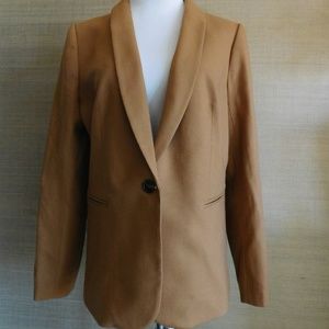 J.Crew Parke Blazer Wool Flannel Hthr Caramel 4